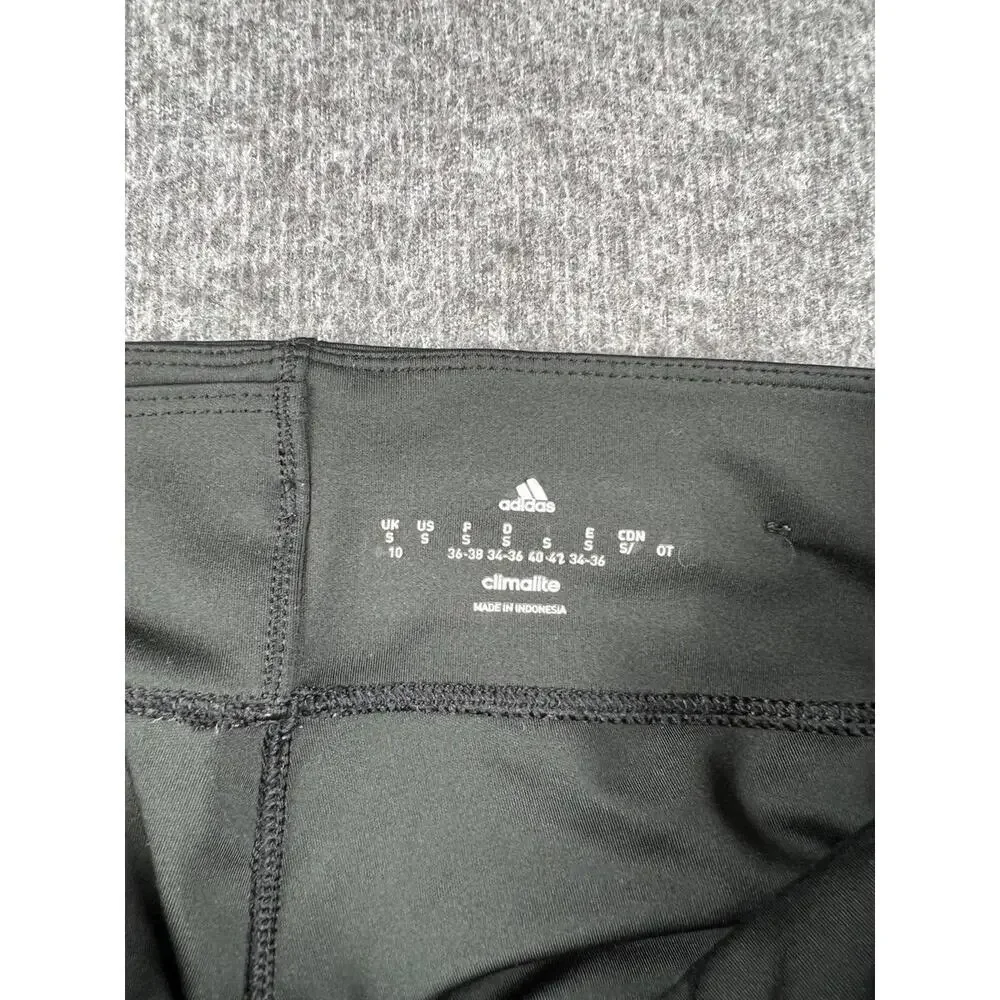 Adidas Climalite Women's Black Athletic‎ Leggings Size Small